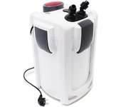 Sunsun hw-704b filtro externo para acuarios 2000 l/h a 45 w filtro de acuario de 4 etapas con medios y esponjas filtrantes incluidos uv de 9 w