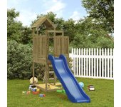 Vidaxl parque infantil de exterior madera de pino impregnada