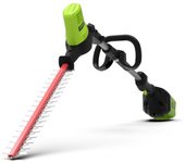 Cortasetos con brazo greenworks de 60 v gd60pht51