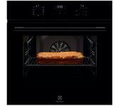Horno electrolux oef5h50bk cristal negro aquaclean