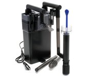 Sunsun hbl-803 filtro de acuario externo colgante 500 l/h para acuarios de hasta 150 l, filtrado multietapa con medios filtrantes