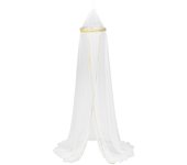 Atmosphera - dosel para cama infantil - blanco y dorado