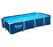 Bestway piscina rigida adulto con depurador 400x211x81 cm jardin 56424