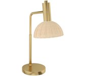 Bombilla led de escritorio y mesita de noche, ahorro de energía, luz blanca cálida, regulable, casquillo e27