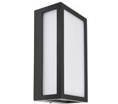 Grumium lámpara de pared led de pared ip54 lámpara led 10w cct 3000k 4000k luz entrada garaje terraza balcón 230v con bordes