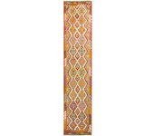 Kilim afgano | 394 x 82 cm