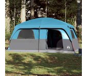 Tienda de campaña familiar para 10 personas impermeable azul v5710 10 personas / azul