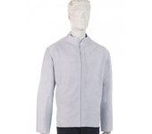 Chaqueta singer para soldador - cuero con costra - talla l - soudavl