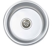 Fregadero de cocina con colador y sifón fregadero bajo encimera fregadero redondo superficie antirrayas i 02_0002355