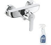 Grohe quickfix get mezclador de ducha mecánico + limpiador grohclean