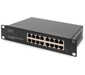 Digitus switch ethernet rackable 10' 16 ports rj45 gigabit