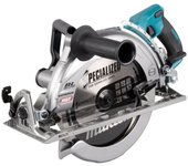 Makita sierra circular sin cable de 260 mm con mango trasero sin batería - rs002gz