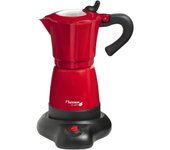 Bestron cafetera de expreso 6 tazas 480 w roja aes480