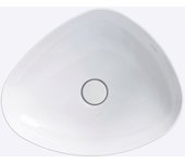 Fregadero duravit cape cod 500 mm, sin agujero para grifo, sin rebosadero, 2339500000, color: blanco