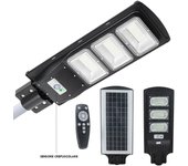 Alumbrado público faro luz solar ip65 led 90w 6000k crepúsculo sensor de movimiento luz exterior avenidas calles
