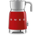 Espumador de leche smeg rojo mff11rdeu
