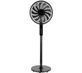Ventilador de pie sobremesa torbellino motor ac 60w negro