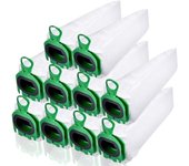 Paquete de 10 bolsas para aspiradoras vorwerk kobold vb100, vb 100, fp100 y fp 100. kit de bolsas de repuesto para aspiradoras vorwerk.