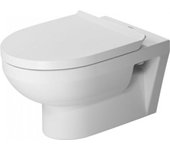 Duravit durastyle basic wc de pared 36,5 cm, lavavajillas, sin borde, 4,5 l, 25620900001, color: blanco con wondergliss