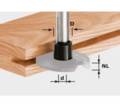 Festool husillo de fresa s8 1,5-5 d14