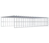 Gabión para montar en altura y longitud 100 cm x 20 cm x 50 cm (l x h x p), malla 5 x 10 cm, espiral ¡atención! faltan dos rejillas. - diámetr...