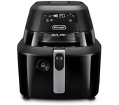 Freidora de aire caliente de longhi fh2394.bk individual negra independiente 1400 w