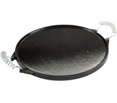 Plancha hierro fundido esmaltada redonda ø 32 cm.
