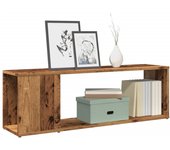 Vidaxl mueble para tv madera ingeniería madera envejecida 100x24x32 cm