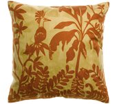 Cojín bordado raki oro 45 x 45 cm oro 45 x 45 cm vivaraise