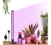 Lámpara de cultivo interior 41.6cm con 3 modos espectrales, temporizador inteligente, luz solar artificial para invernaderos domésticos