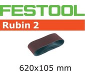 Festool banda de lijar l620x105-p60 ru2/10 rubin 2