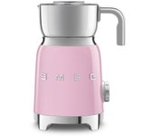 Espumador de leche smeg rosa mff11pkeu