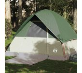 Tienda de campaña iglú para 4 personas impermeable verde v7332 4 personas / verde