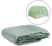 Cubierta de repuesto para invernadero (9 m²) 300x300x200 cm verde vidaxl