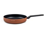 Sartén antiadherente h&h paprika borghese de 24 cm, color negro