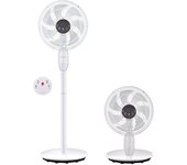 Ventilador de pie motor dc ø36cm 25w 3 alturas 3 modos blanco