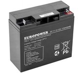 Batería agm serie ep europower 12v 17ah (vida útil 6-9 años)
