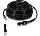 Manguera de repuesto para hidrolimpiadora kärcher serie k - 15 m - negra