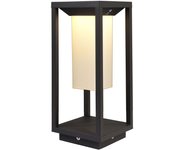 Samas lámpara led panel solar mesa tierra crepúsculo sensor movimiento ip54 wireless touch light terraza jardín camping 340mm