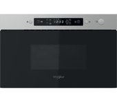 Horno microondas empotrable con grill whirlpool mbna920x 22 l 750 w acero inoxidable