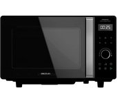 Microondas cecotec grandheat 2500 sin plato touch black