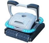 Robot limpiador de piscina bestway presto con led para piscina de 5 x 9 m - fondo, paredes y línea de agua