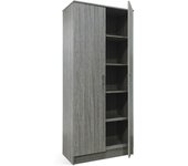 Armario de almacenamiento rey 80cm, ideal para su entrada, su lavandería o su baño.