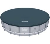 Cobertor invierno para piscina desmontable steel pro, power steel e hydrium de bestway 555 cm