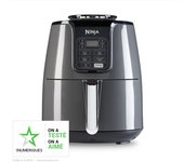 Freidora de aire caliente ninja af100 individual, independiente, 3,8 l, 1550 w, color negro