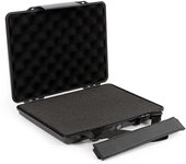 Wiltec maletín de transporte multiusos 33,2 x 26,1 x 4,9 cm espuma interior personalizable ip67 abs de alta resistencia ideal para herramientas cám...