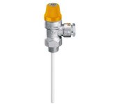 Válvula de seguridad combinada para temperatura y presión caleffi 3094-3095 - 1/2 - 7 - ø 15