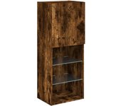 Mueble tv multimedia estantería para televisión buffet para televisión comedor salón dormitorio con luces 02_0026740