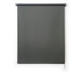 Estor opaco, estores enrollables blackout gris verde, 140 x 180 cm