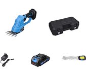 Cortasetos eléctrico inalámbrico de batería de 21 v 2 en 1 con 1 batería